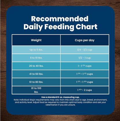 Blue Buffalo Life Protection Formula Small Breed Senior Dog Food – Mindful Daily Feeding With DHA for Cognitive Wellness, 15 lb