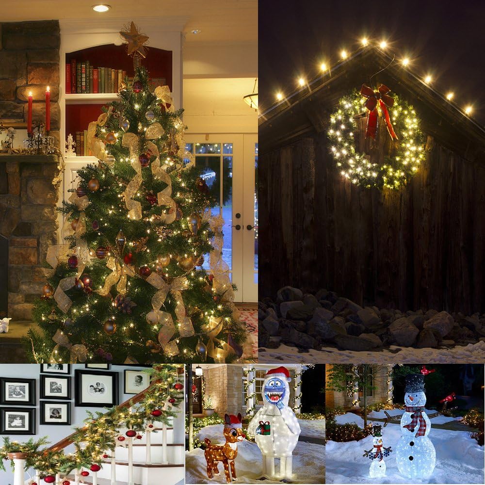 [Brand] 18ft Mini LED Lights – Smokeless Safe Alternative to Candles, Cool-Running Warm White