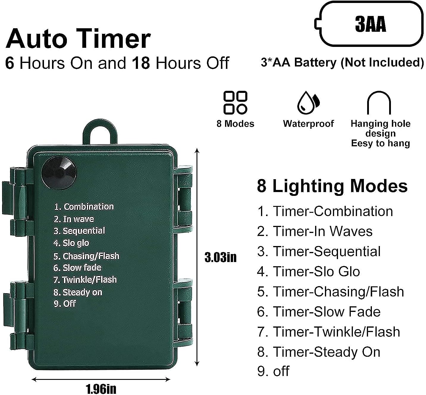 [Brand] Battery LED Lights – Smoke-Free Alternative to Candles, Auto Shutoff Timer