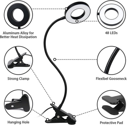 [Brand Name] LED Reading Light for Kids – Nursery and Study Desk Lamp, No Heat Flicker Free USB