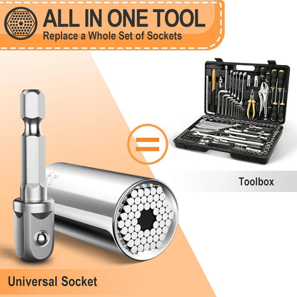 [Brand Name] Self Gripping Socket Set - Versatile Tool for Patio Furniture Assembly and Driveway Repair Anywhere
