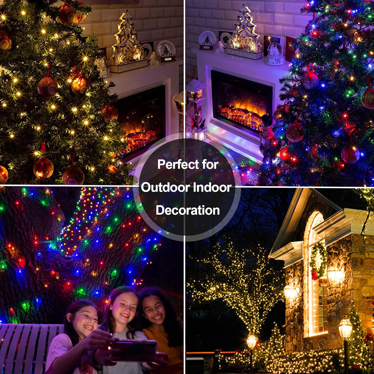 Brightever 100 LED Battery String Lights Cozy Holiday Gift for Women, Hostess & Apartment Friend with Timer & Remote