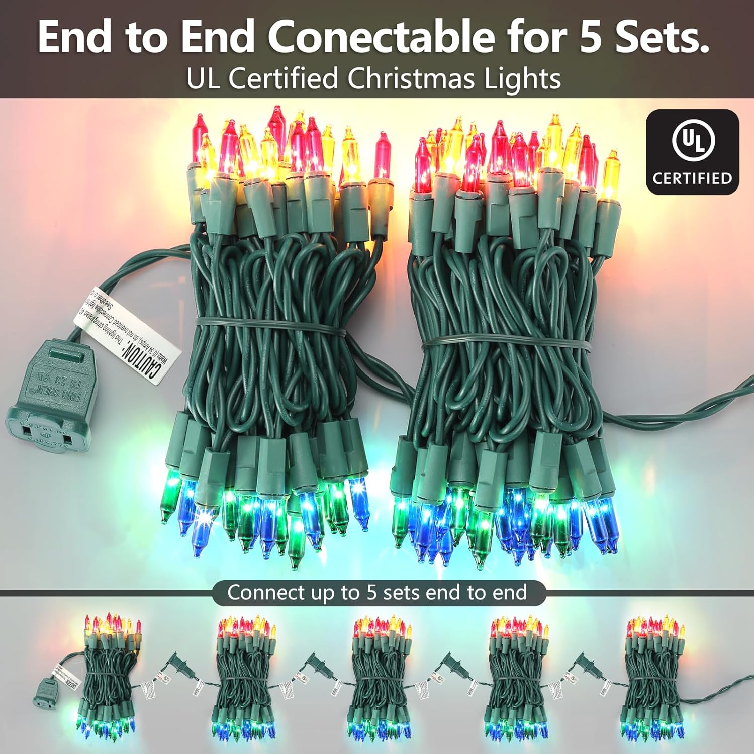 Brightown 21ft Incandescent Mini String Lights – Birthday Gift for Mom and Women Who Love Cozy Home Decor