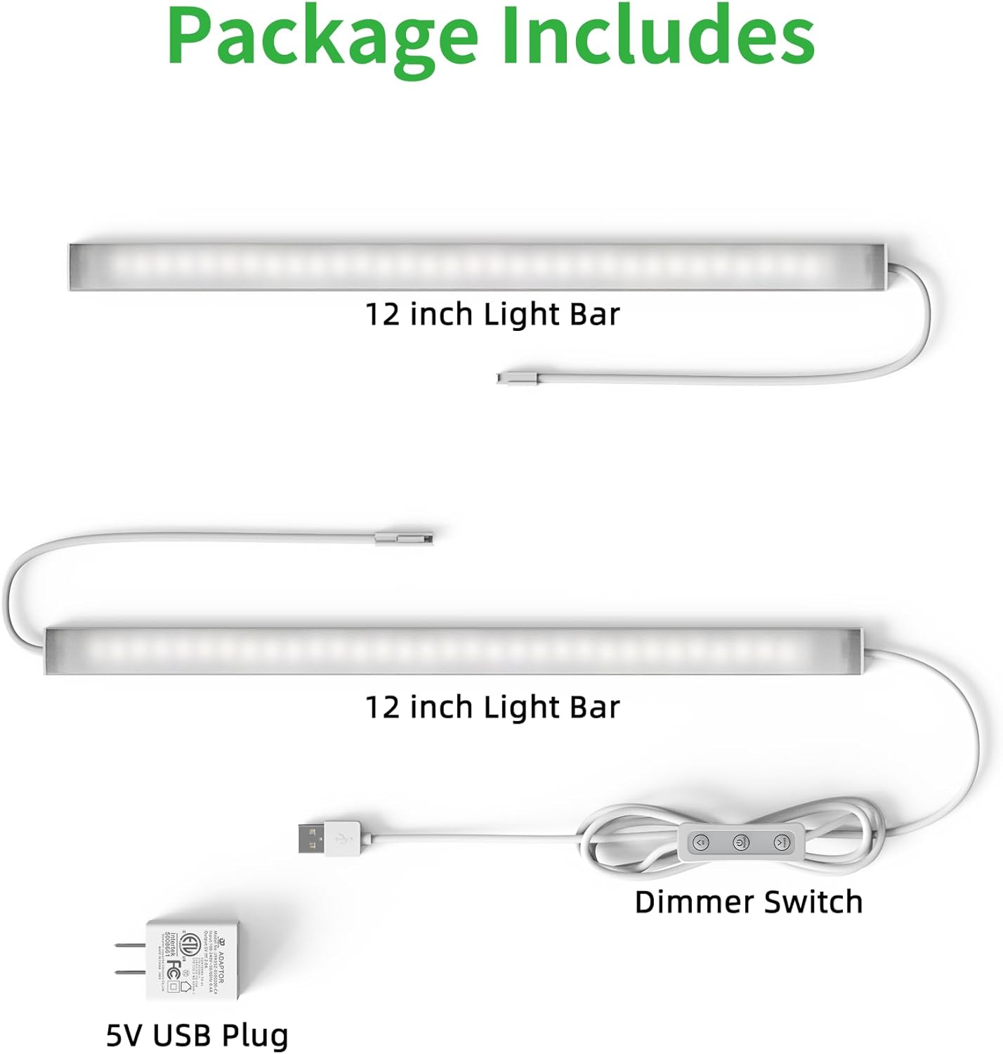 BRIGHTWILL Linkable LED Light Bar – Practical Birthday Gift for Home Cooks, Remote Workers, and DIYers