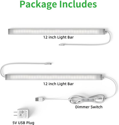 BRIGHTWILL Linkable LED Light Bar – Practical Birthday Gift for Home Cooks, Remote Workers, and DIYers