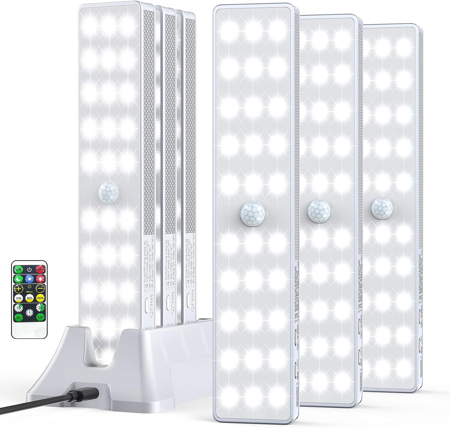 built-in 1000mah rechargeable lithium-ion battery with 10-20 day runtime in motion mode
