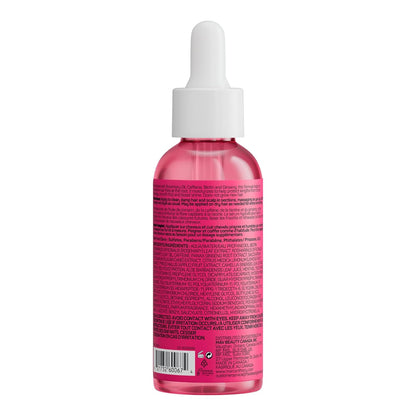 caffeine, ginseng, and biotin conditioning blend that protects lengths from future breakage
