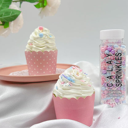 Cake Decorating Sprinkles – Pretty Pastel Mix for Home Pantry and Kitchen