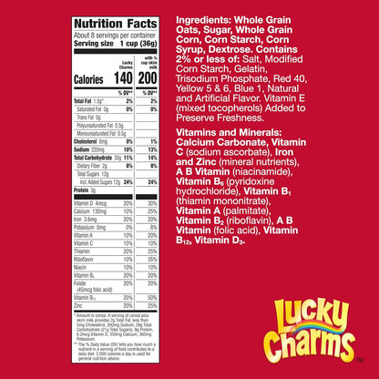 certified gluten free formulation with 12 added vitamins and minerals plus calcium