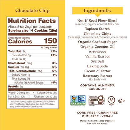 certified gluten-free, non-gmo, grain-free, corn-free, paleo-friendly, and plant-based