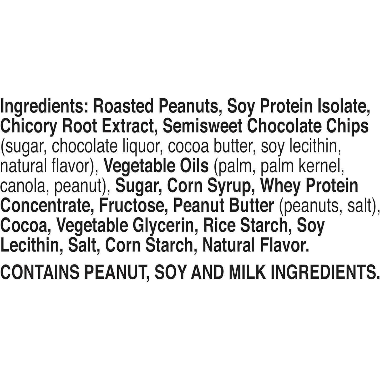 chewy bar texture with roasted peanuts and almonds for a salty-sweet flavor profile
