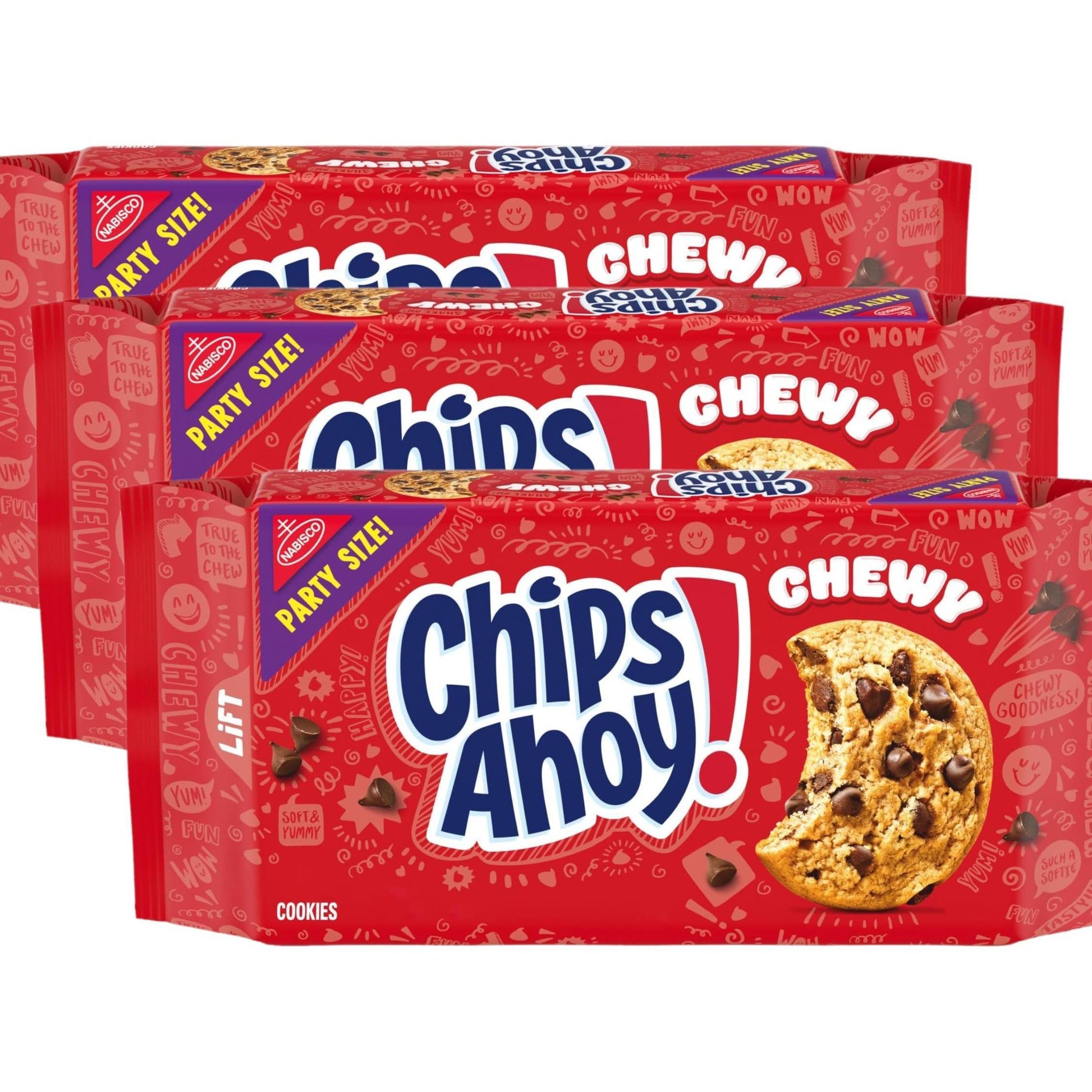 CHIPS AHOY! Chewy Chocolate Chip Cookies Kids Lunchbox Sweet Treat for School and Home Pantry
