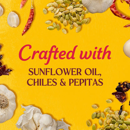 Cholula Chili Crisp with Pepitas & Sesame – Unique Birthday Gift for Mom, Christmas and Valentine's Day Idea