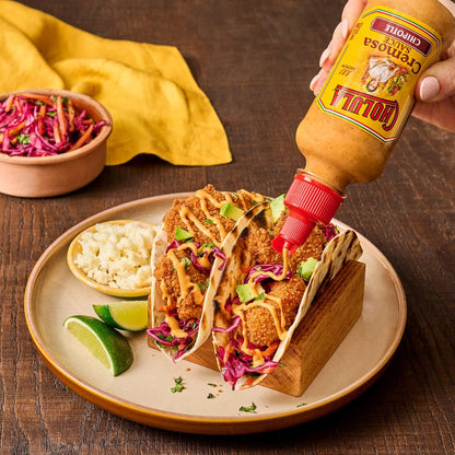 Cholula Chipotle Cremosa Sauce – Valentine's Day Gift for Couples Who Cook Together, Smoky Drizzle for Date Night Tacos, 8 fl oz
