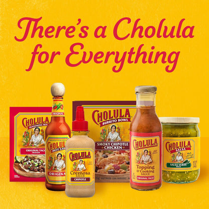 Cholula Chipotle Cremosa Sauce – Valentine's Day Gift for Couples Who Cook Together, Smoky Drizzle for Date Night Tacos, 8 fl oz