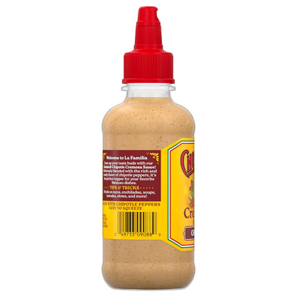 Cholula Chipotle Cremosa Sauce – Valentine's Day Gift for Couples Who Cook Together, Smoky Drizzle for Date Night Tacos, 8 fl oz