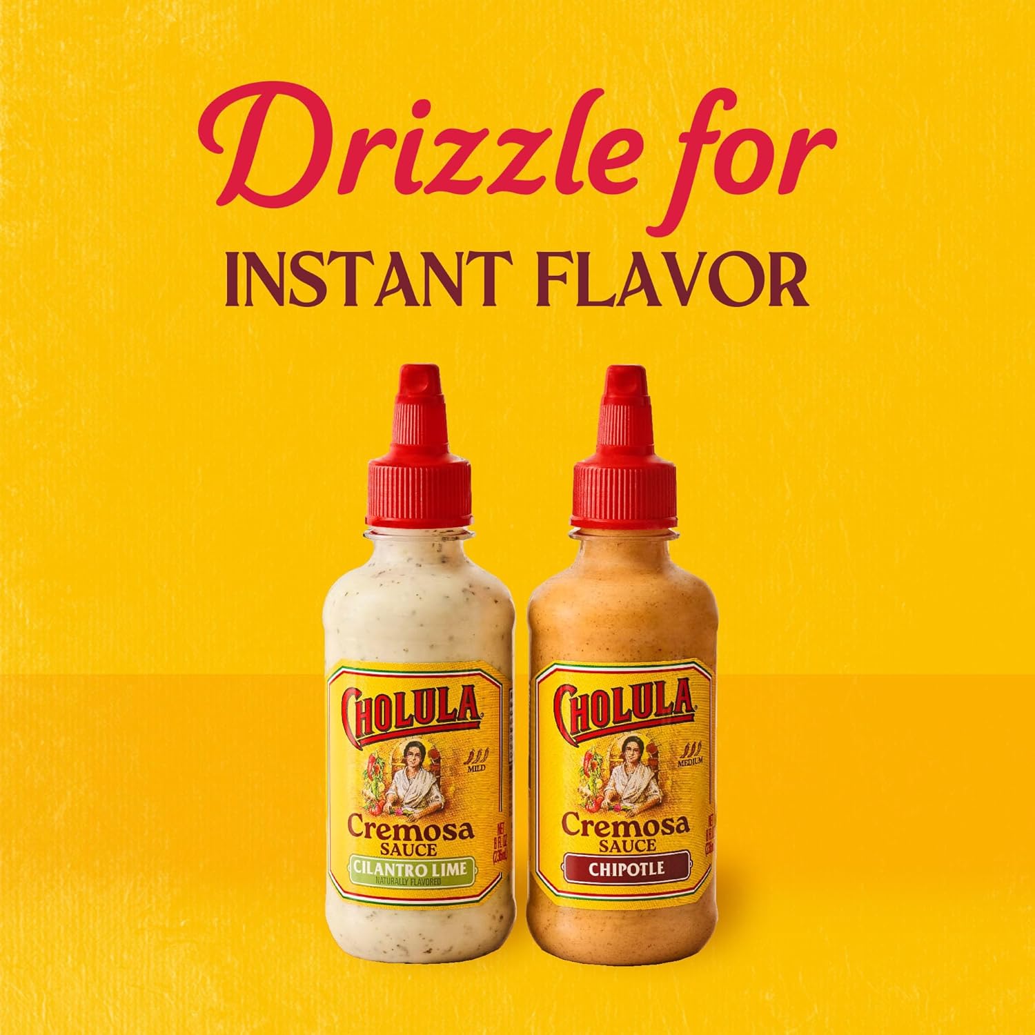 Cholula Chipotle Cremosa Sauce – Valentine's Day Gift for Couples Who Cook Together, Smoky Drizzle for Date Night Tacos, 8 fl oz