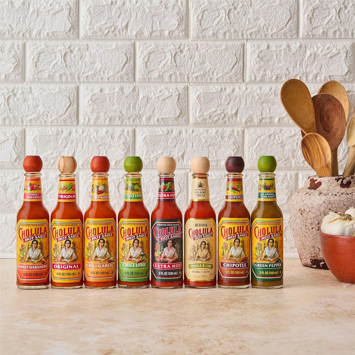 Cholula Extra Hot Mexican Hot Sauce – Understated Flavor Upgrade for Intentional Home Cooks, 5 fl oz