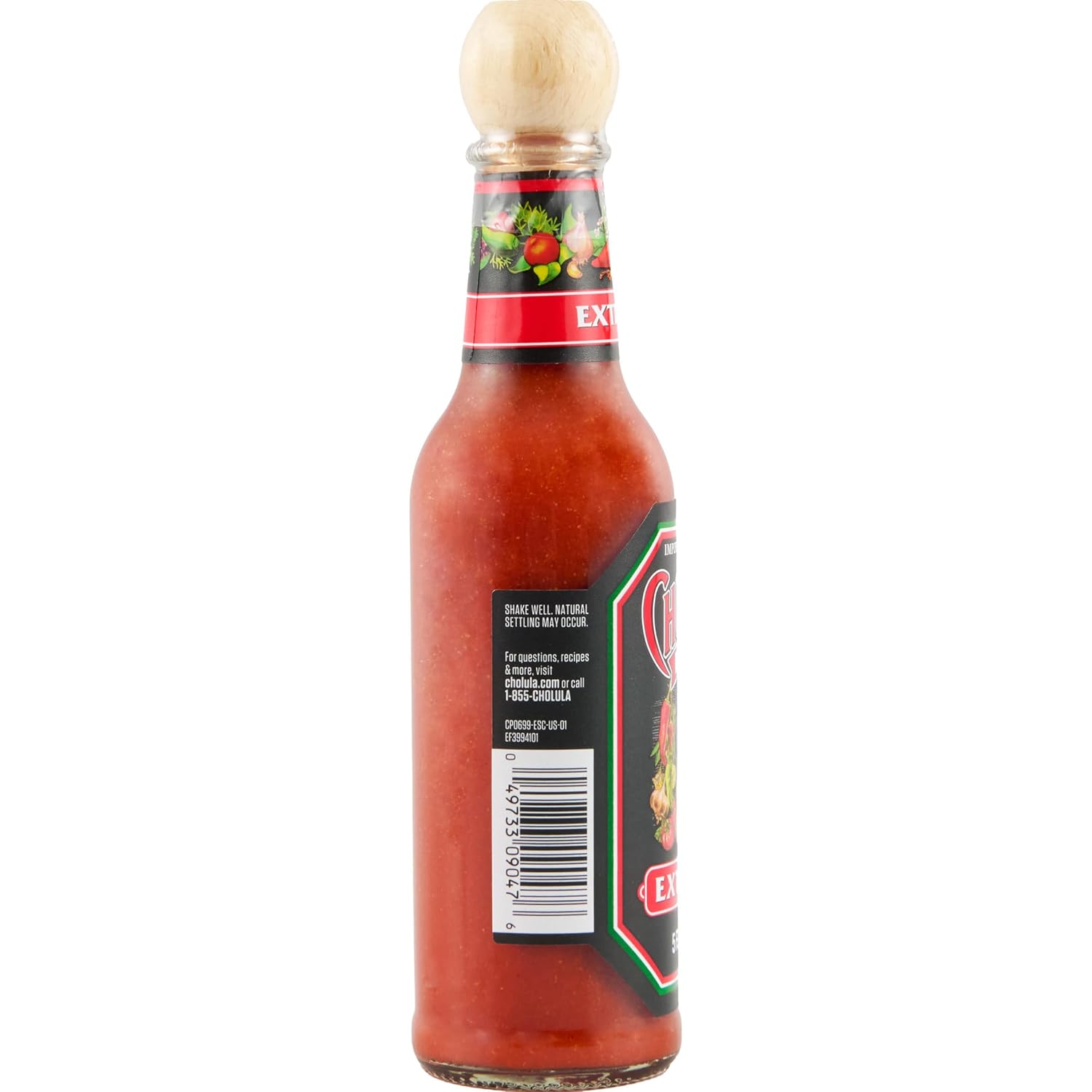 Cholula Extra Hot Mexican Hot Sauce – Understated Flavor Upgrade for Intentional Home Cooks, 5 fl oz