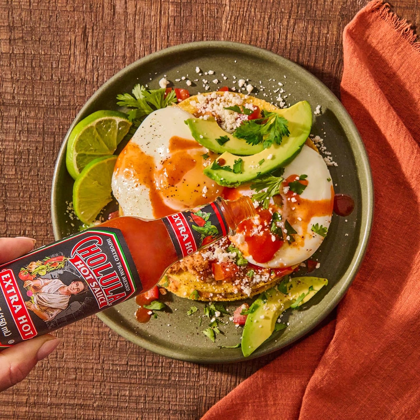Cholula Extra Hot Mexican Hot Sauce – Understated Flavor Upgrade for Intentional Home Cooks, 5 fl oz