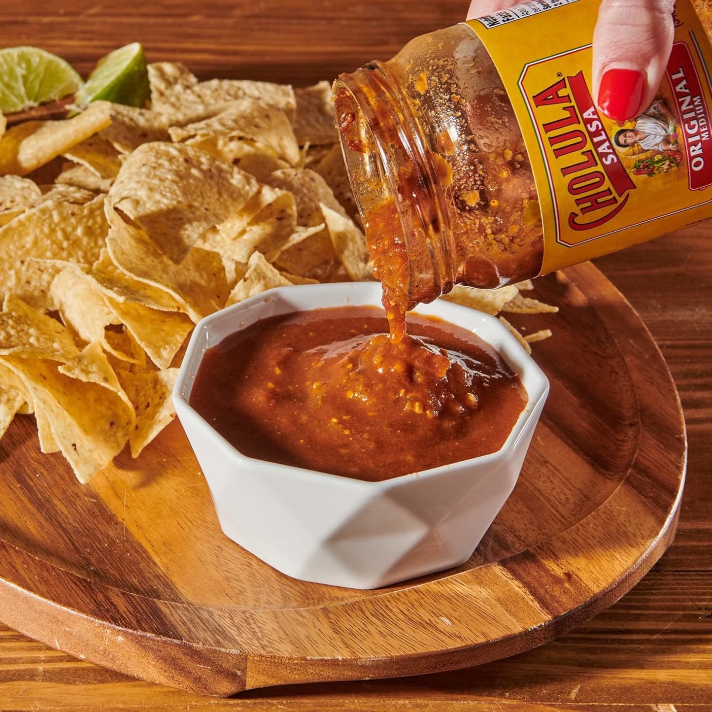 Cholula Original Salsa Medium 12 oz – Authentic Mexican Flavor Enhancer for Tacos, Nachos, and Proteins