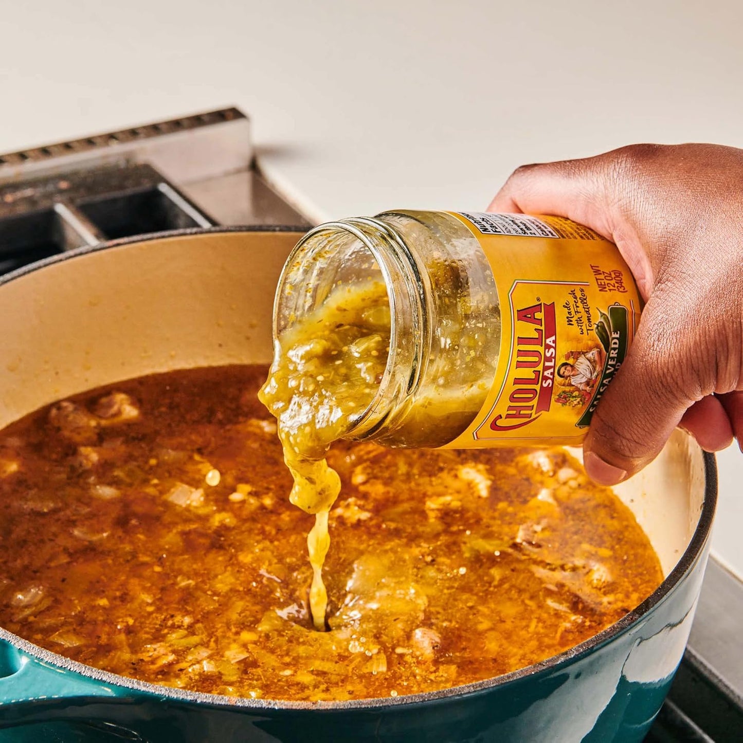 Cholula Salsa Verde Mild 12 oz – Ready-to-Use Topping for Weeknight Home Dinners
