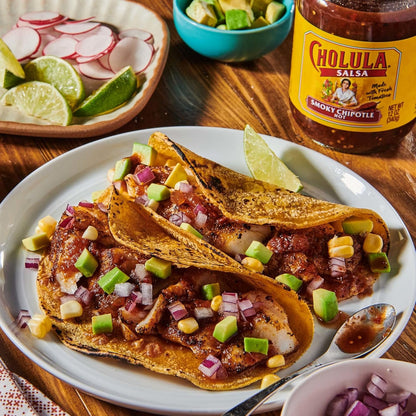 Cholula Smoky Chipotle Salsa (Hot), 12 oz – Simple Ingredient Salsa for Whole-Food Lifestyle Kitchens