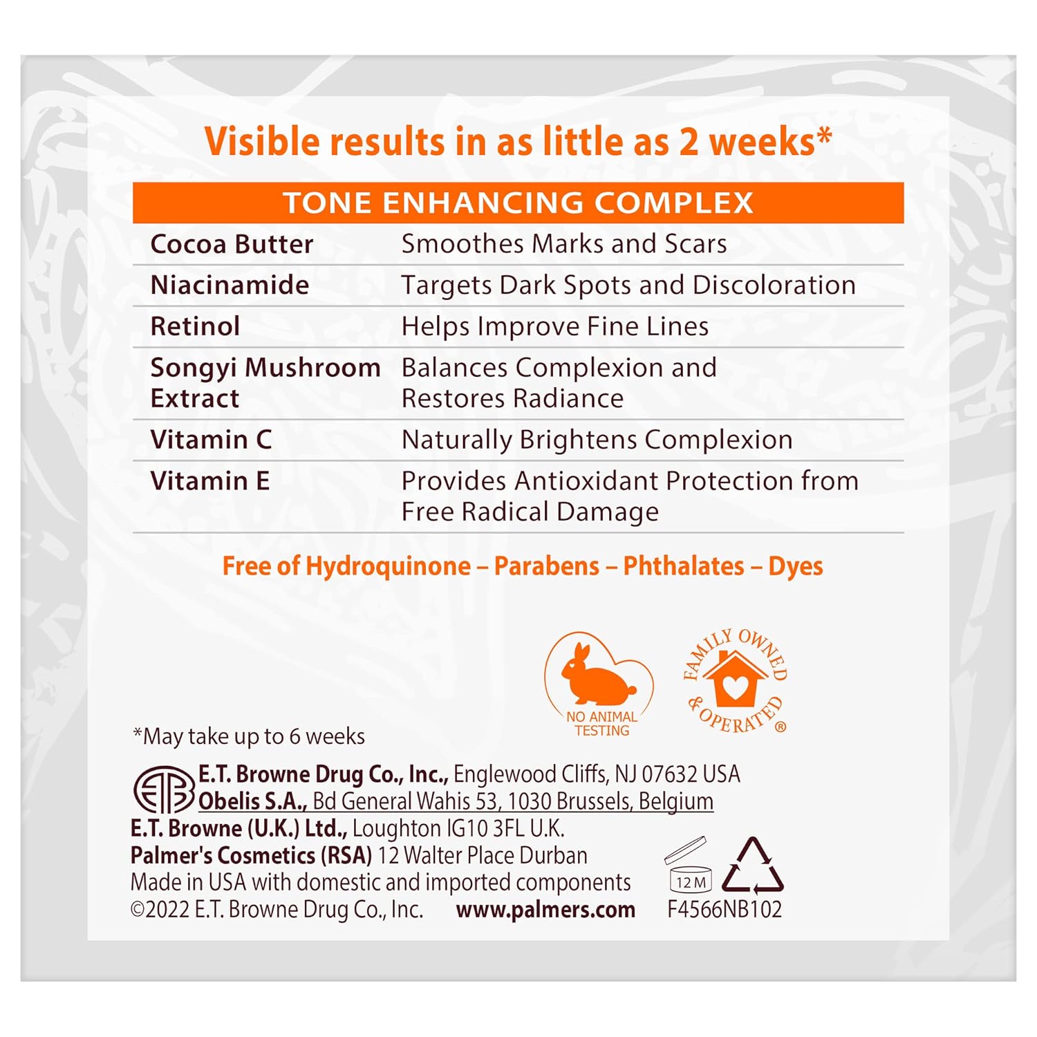 clean formulation free of parabens, phthalates, sulfates, fragrance, mi, and dyes