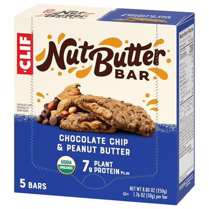 CLIF Nut Butter Bar – Clean Label Snack for Holistic Health Enthusiasts, Low Glycemic