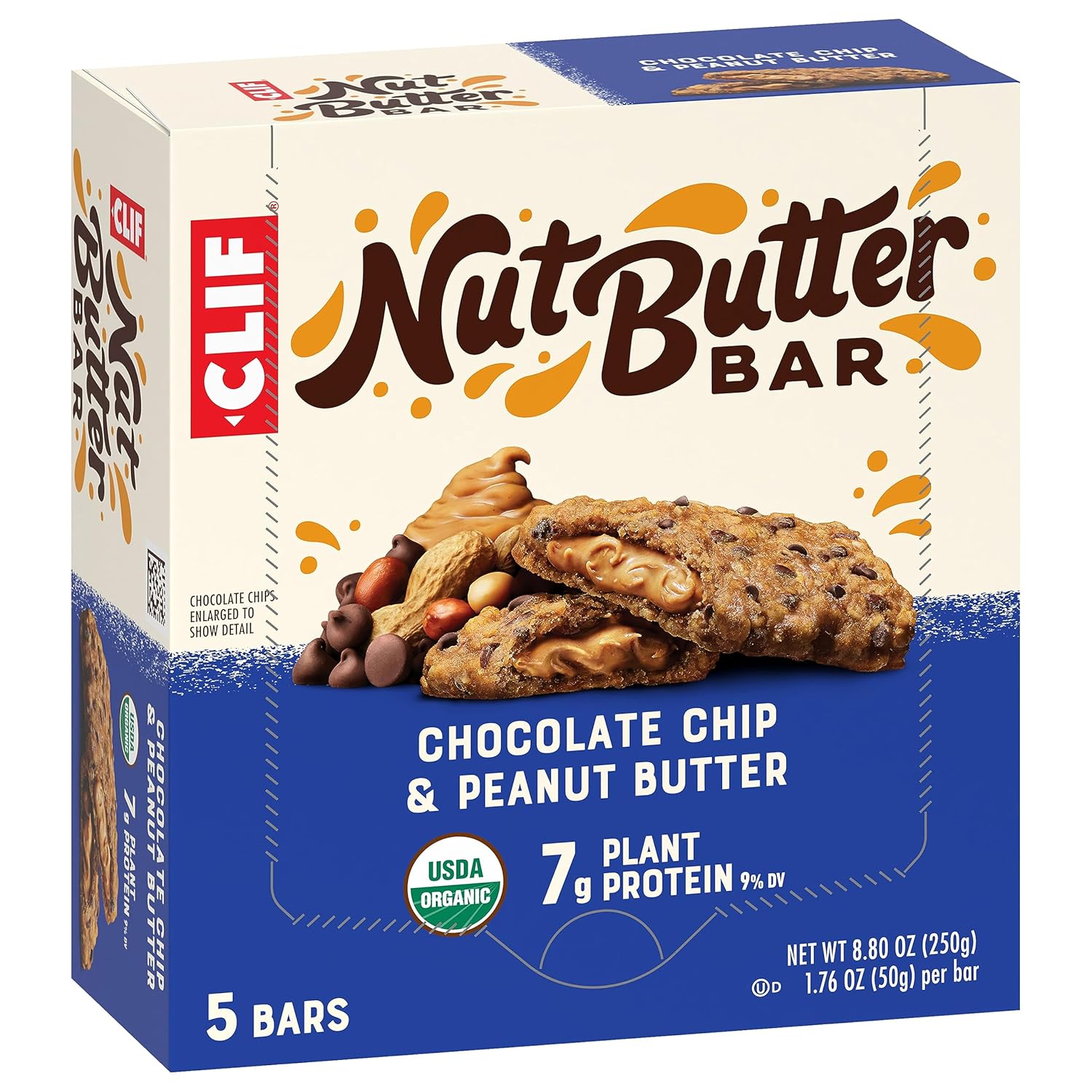 CLIF Nut Butter Bar – Clean Label Snack for Holistic Health Enthusiasts, Low Glycemic