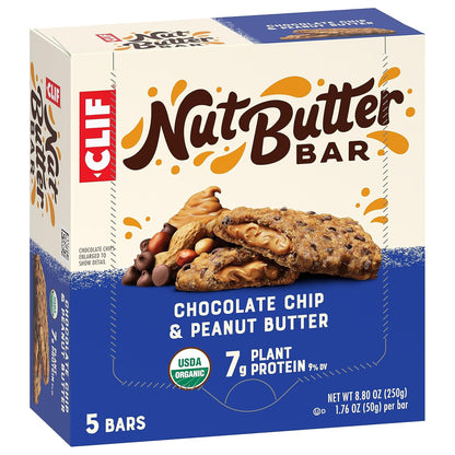 CLIF Nut Butter Bar – Clean Label Snack for Holistic Health Enthusiasts, Low Glycemic