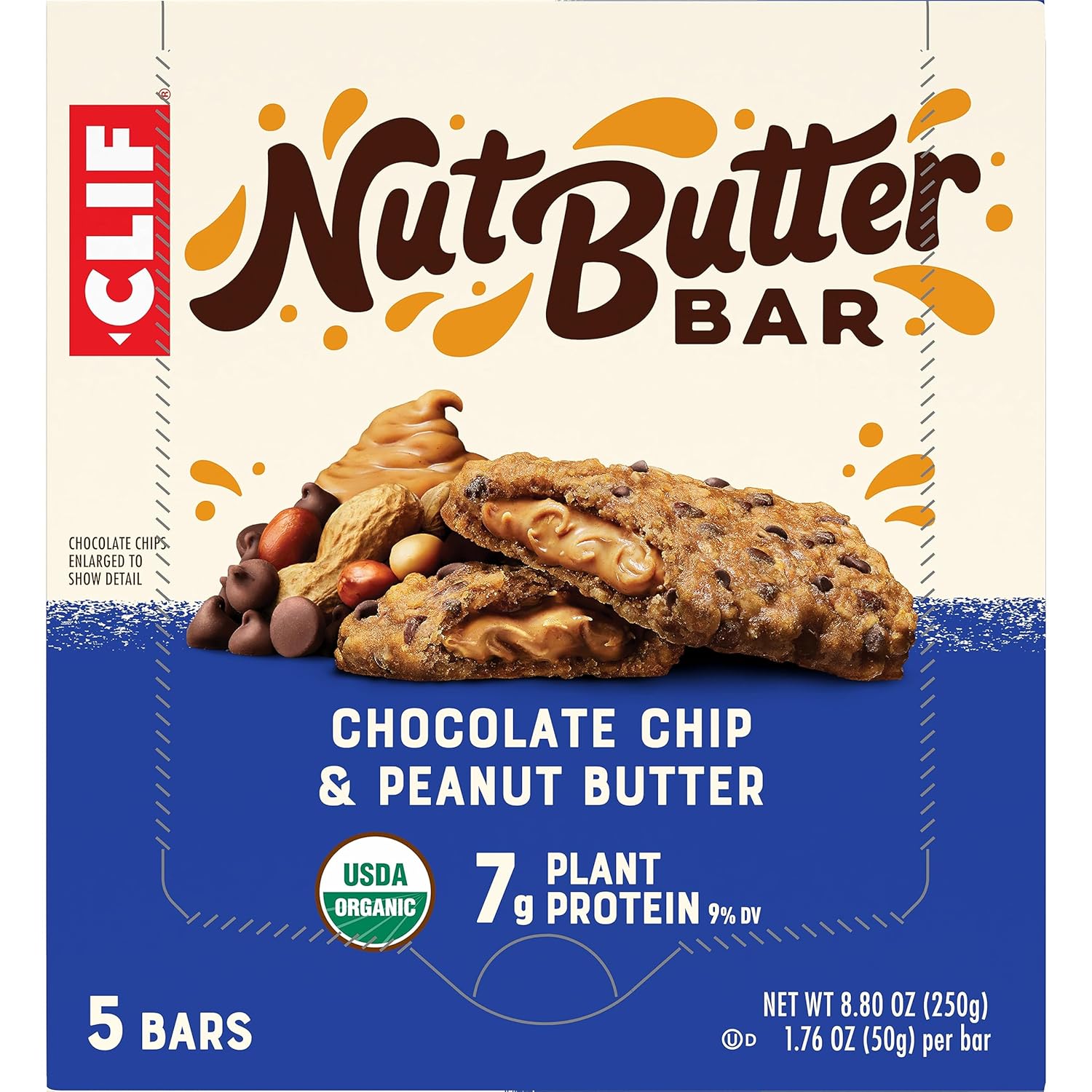 CLIF Nut Butter Bar – Clean Label Snack for Holistic Health Enthusiasts, Low Glycemic