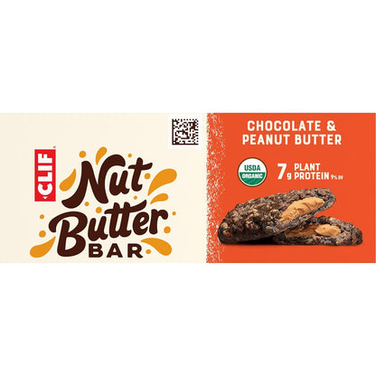 CLIF Nut Butter Bar – Low Glycemic Chocolate Peanut Butter Bar for Health-Conscious Adult Snacking