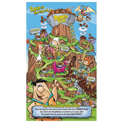 Cocoa PEBBLES Cereal – Wholesome Rice Flake Breakfast for Allergy Aware Households, 27.5 oz Family Size