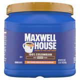 Maxwell House Medium Roast Colombian Ground Coffee 23.1oz – Practical Holiday Gift for Coworkers and Hosts