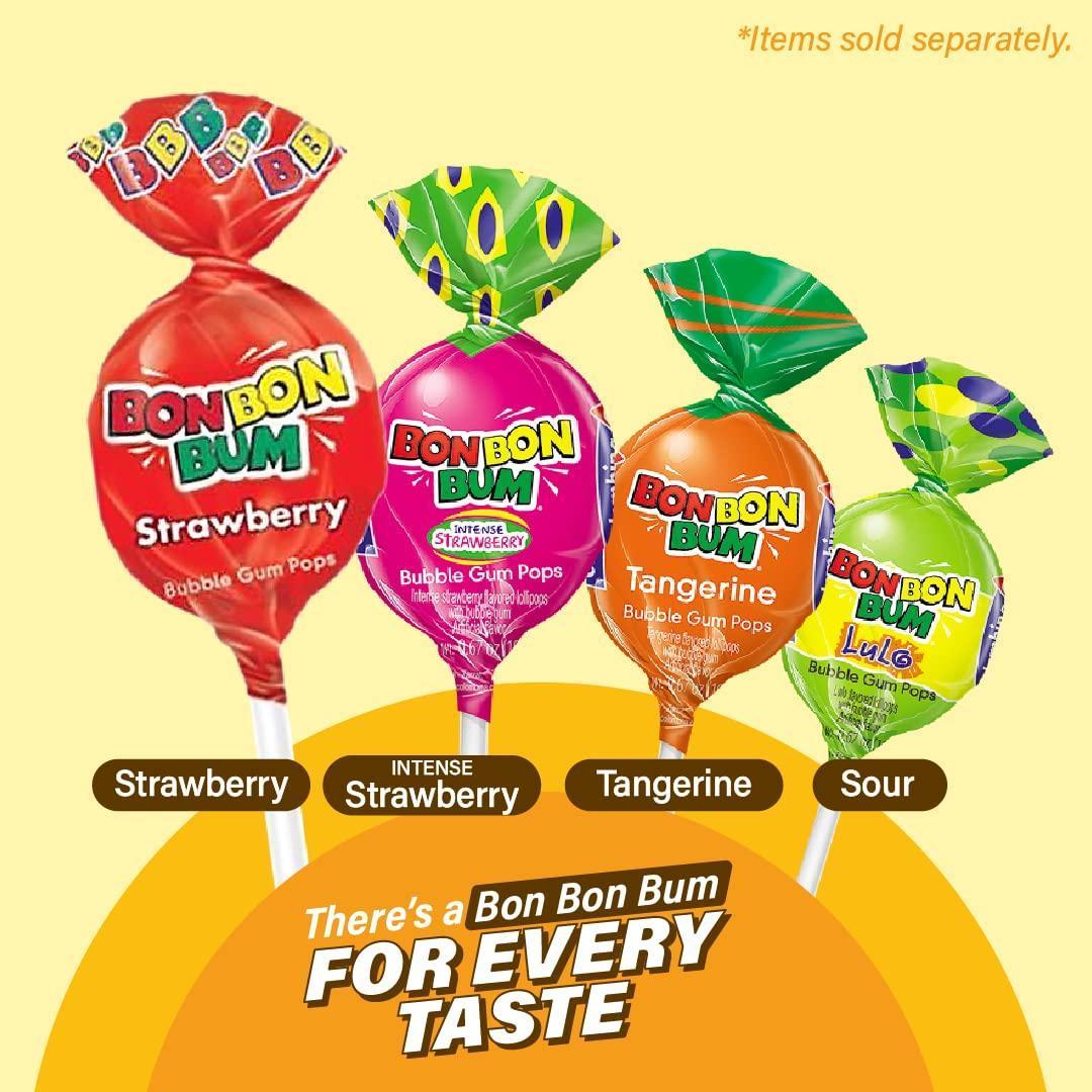 Colombina Bon Bon Bum Hard Candy – Nostalgic Tropical Lollipop Ritual for Comfort Snacking During Wellness Journaling or Yoga Cool-Down