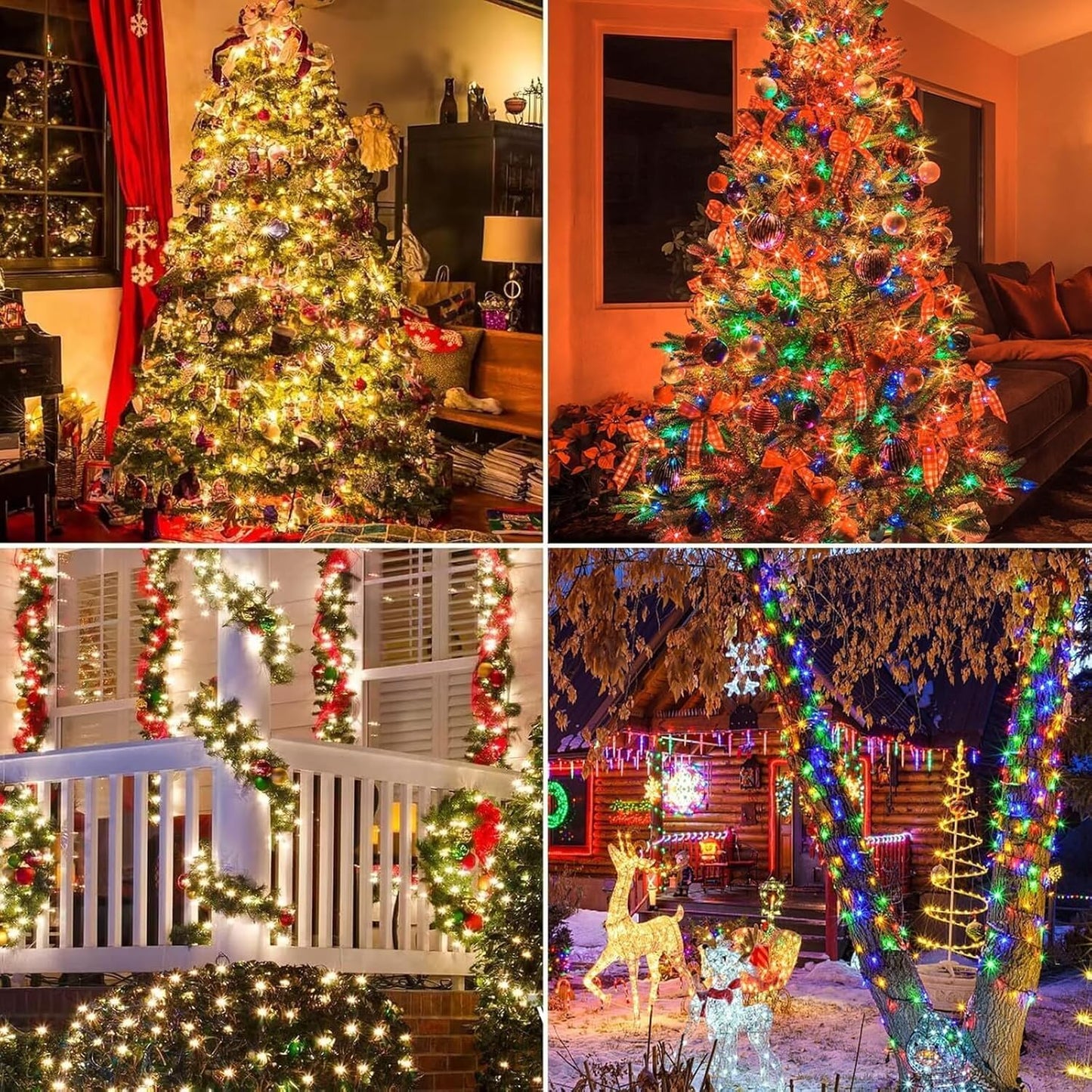 Color Changing String Lights Gift Set for Mom and Friends – 108ft 300 LED Fairy Lights with Remote and Timer
