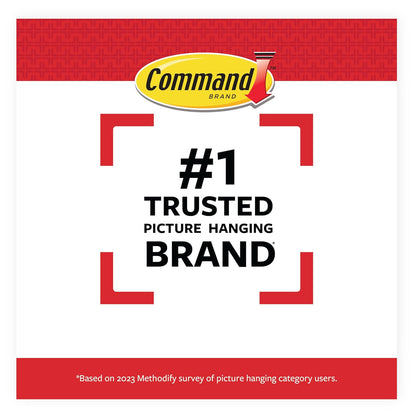 Command Large Picture Hanging Strips, White – Hallway Staircase Gallery Wall Starter Kit for a Curated Home Aesthetic