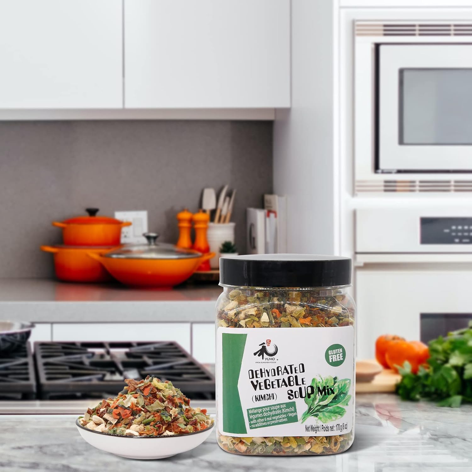 compact 4.84 x 4.21 x 3.5 inch dimensions for easy pantry or backpack storage
