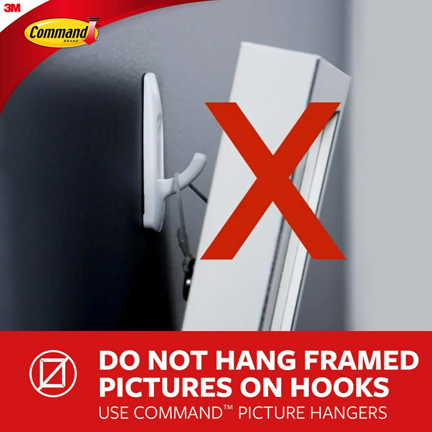 compatible refill strip system allowing the same hook to be reused multiple times