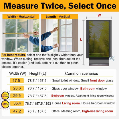 CozyPrivacy Reflective Window Cover – Simple Home Privacy, One Piece Install