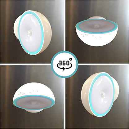Cruise On Designer Motion Night Light – Modern Battery LED for Living Room Corners, Closets and Cabinet Glow