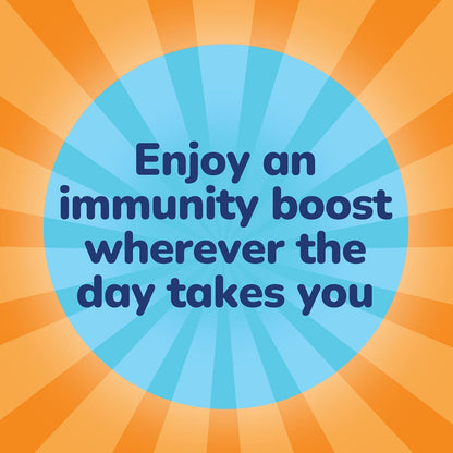 Crystal Light Immunity Support Single-Serve Packets – Road Trip Hydration for Car Cup Holders, Immune-Boosting Drink Mix for Hotel Stays