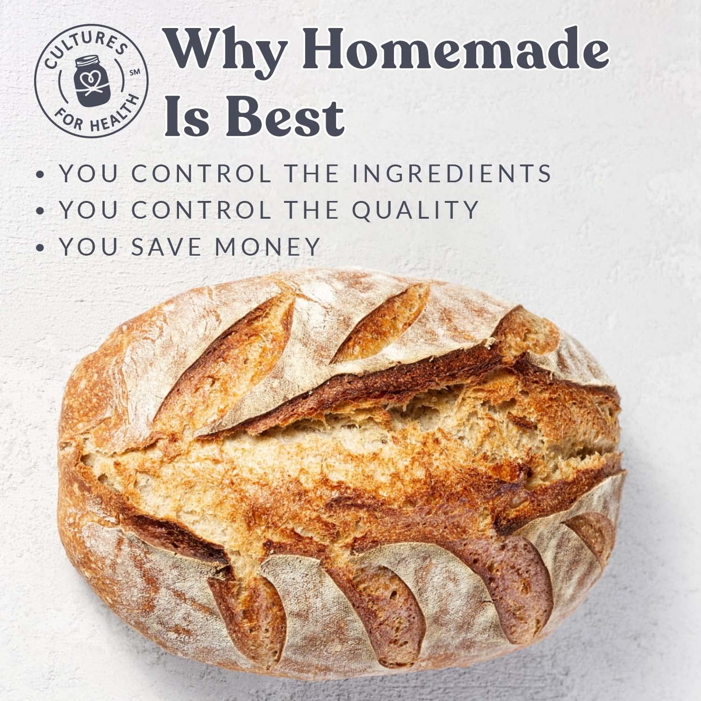 Cultures for Health San Francisco Sourdough Starter – Slow Fermentation Self-Care for the Home Baker