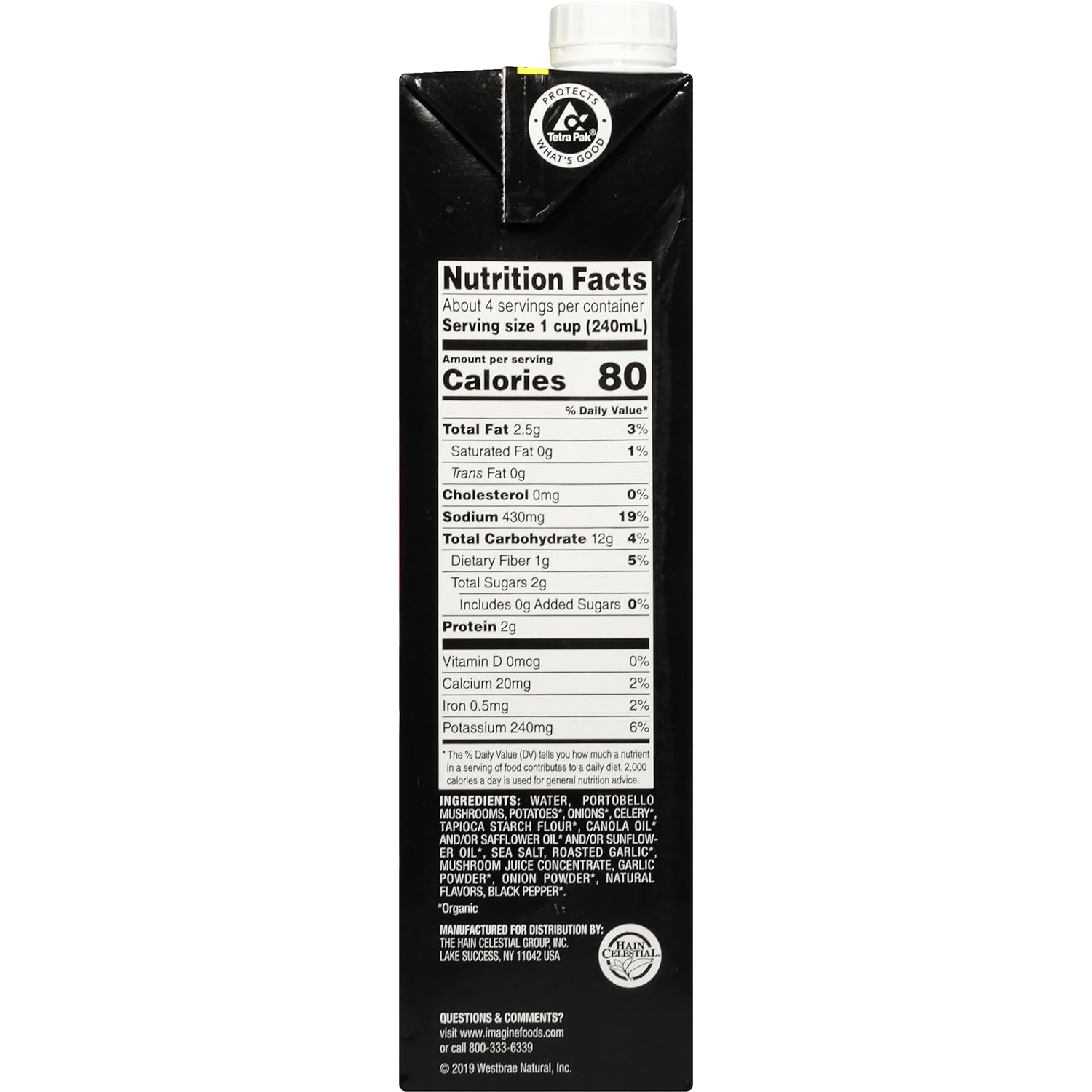 dairy-free and gluten-free formulation