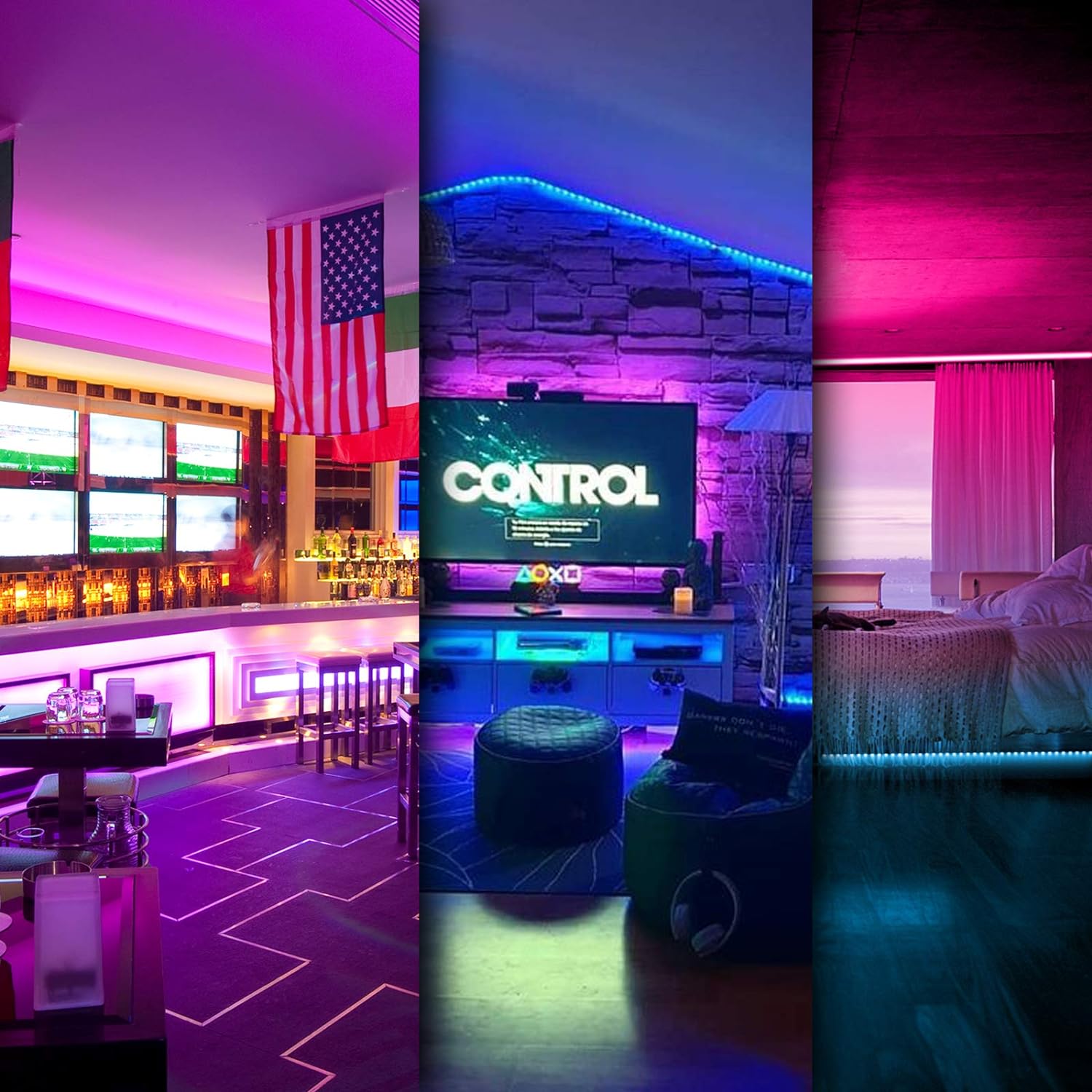 DAYBETTER LED Strip Lights 50ft – Trendy Birthday Gift for Teens and Young Adults