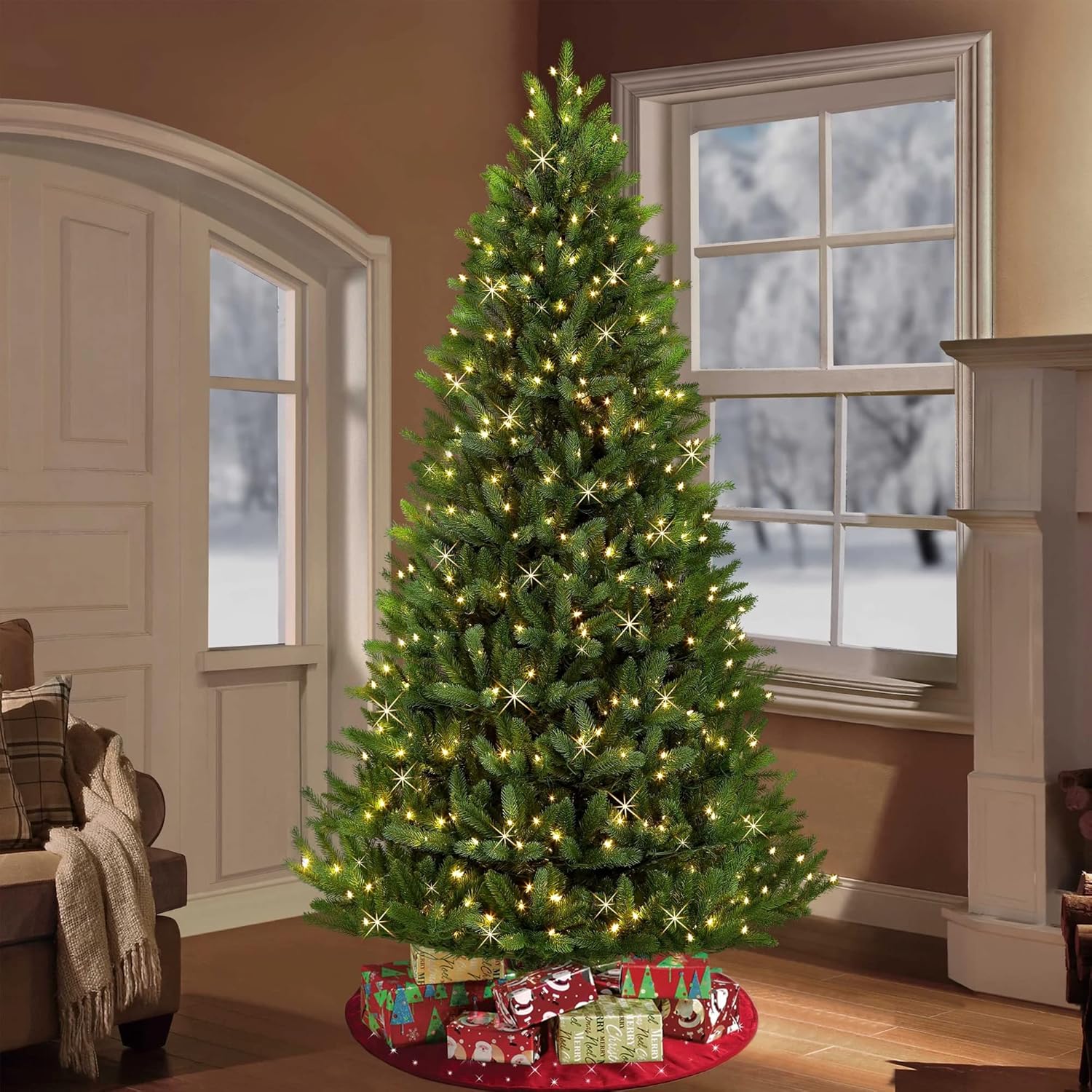 Dazzle Bright 115 FT String Lights – Festive Housewarming and Christmas Gift for the Friend Who Lights Up Every Room