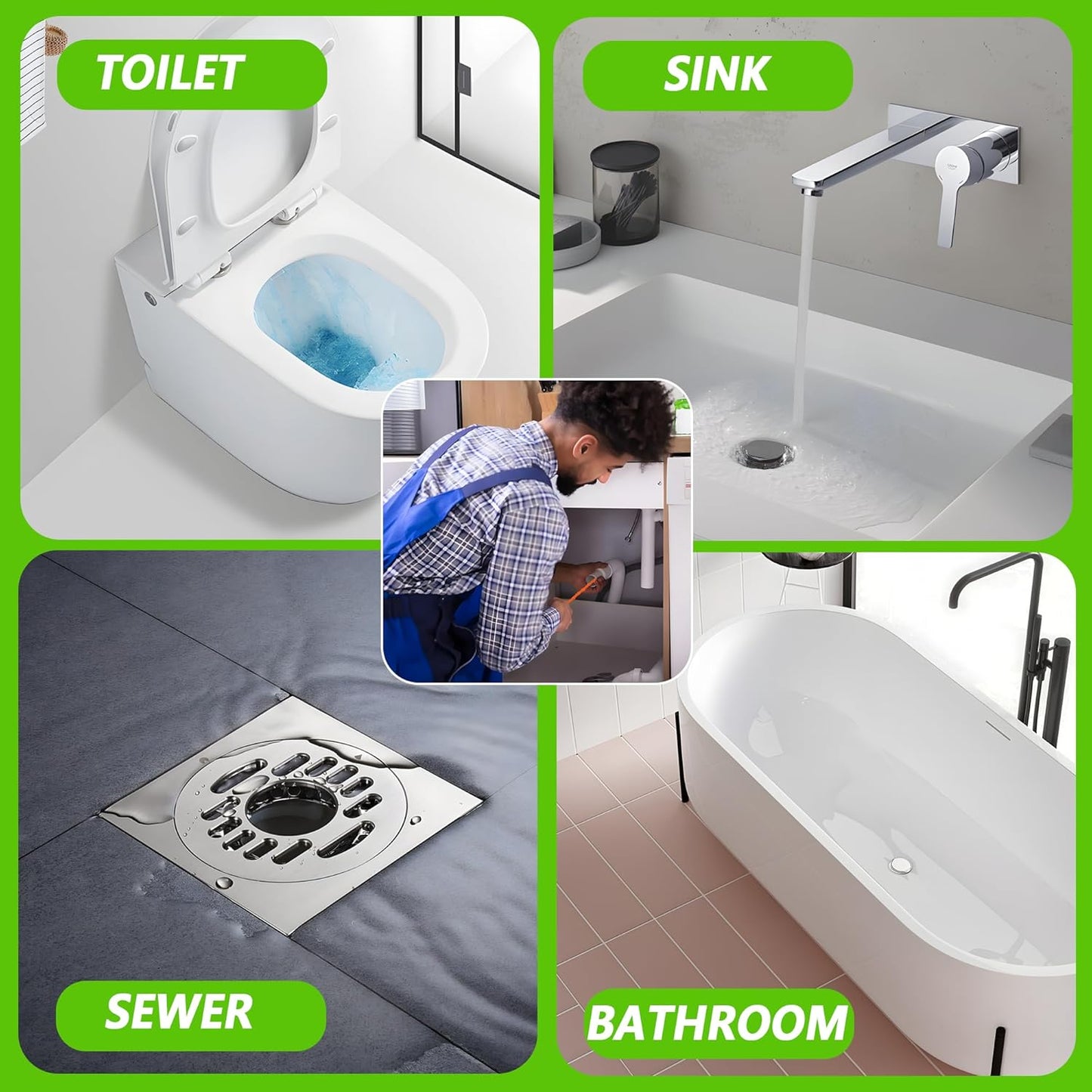 Drain Clog Remover - Thoughtful Hostess Gift for Anyone with Long Hair and Slow Shower Drains