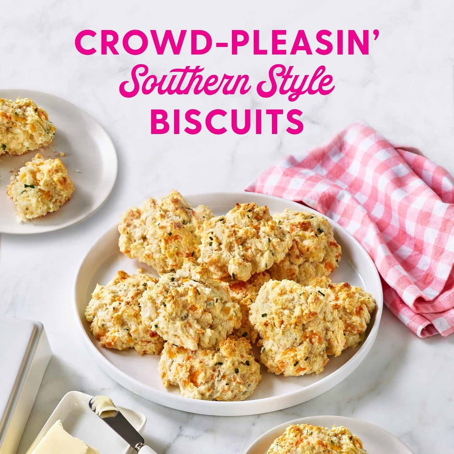 Duncan Hines Dolly Parton's Buttermilk Biscuit Mix, 16 oz. – Novelty Food Gift for Mom, Grandma, or Any Dolly Parton Superfan