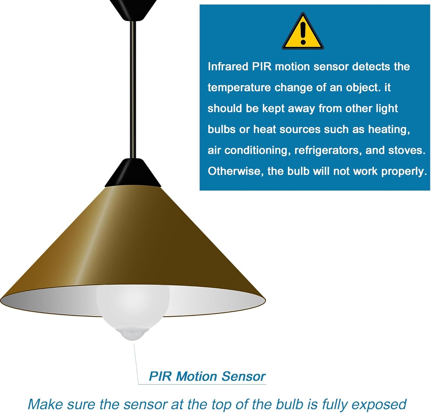 Dusk to Dawn Motion Detector Bulb – Portable Convenience Lighting for Camping, Patio Dinners, RV, Deck